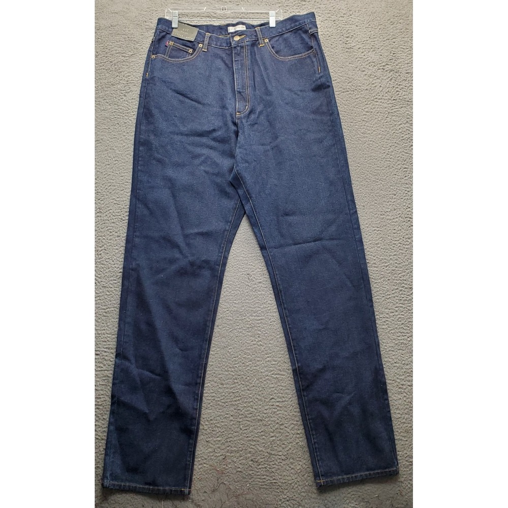 Cutter & Buck Jeans Mens 40T Blue High Rise Medium Wash 5-Pocket Straight Leg